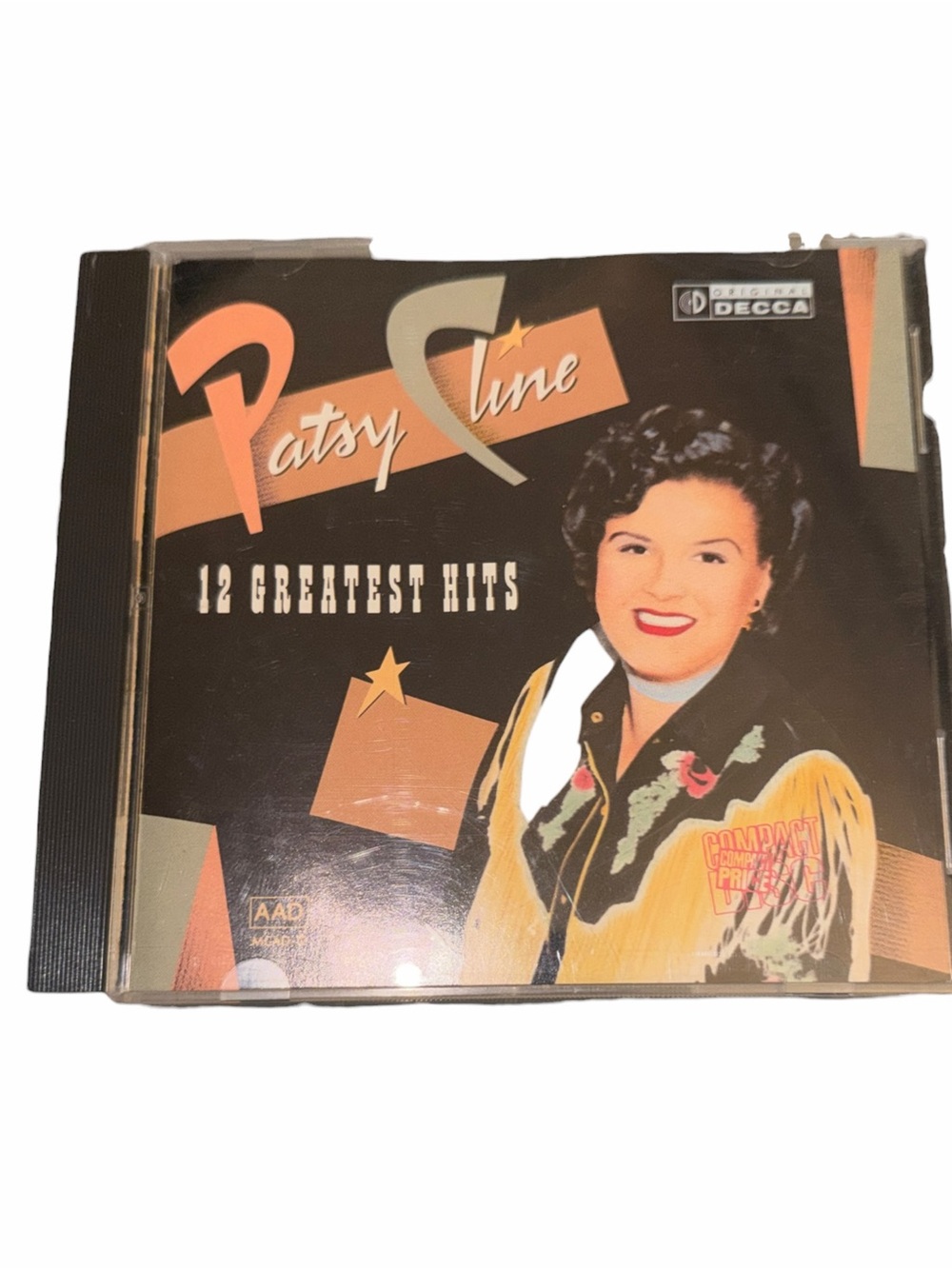 Patsy Cline 12 Greatest Hits CD